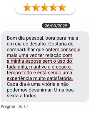 Depoimento de aluno: Wagner